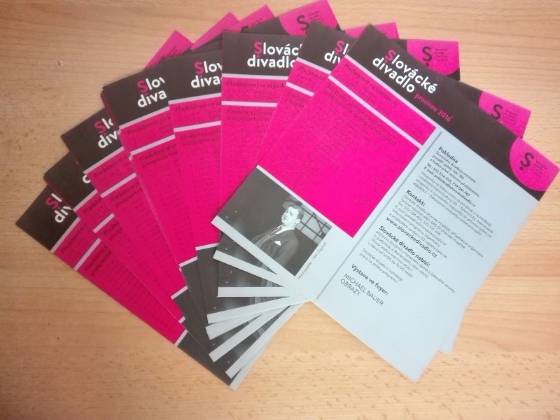 měsíční leták, Slovácké divadlo