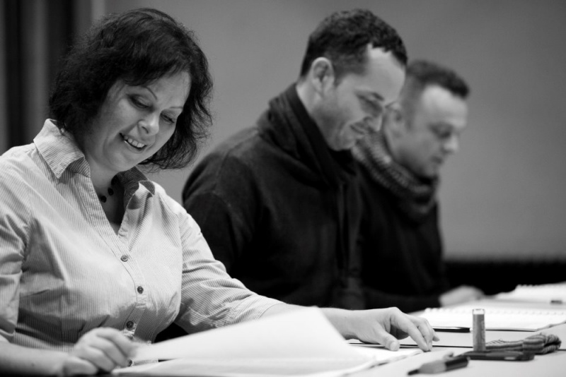 Irena Vacková, zahajovací zkouška Měsíce nad řekou, foto Marek Malůšek