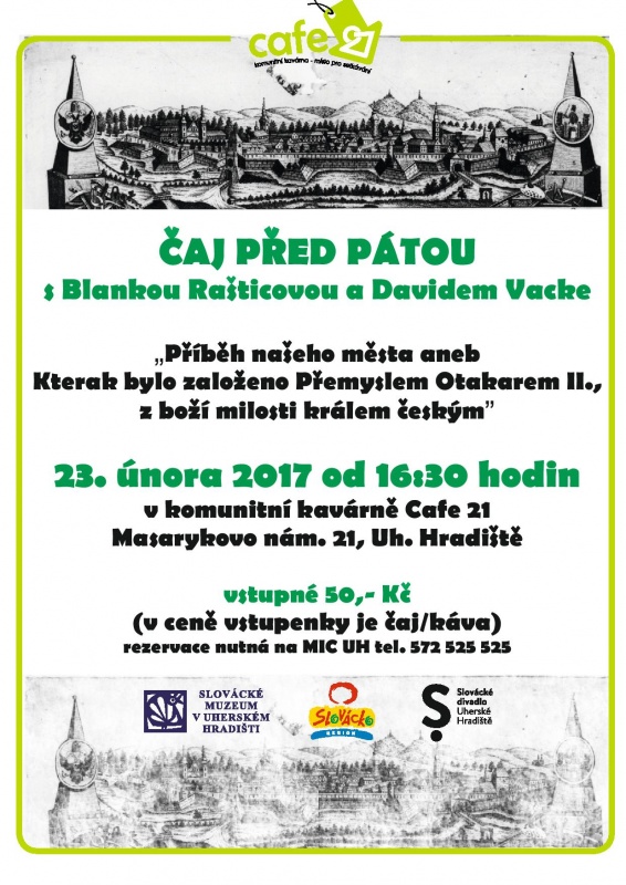 plakát k pořadu Čaj před pátou