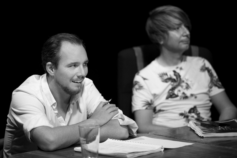 Tomáš David s korepetitorem Petrem Svozílkem