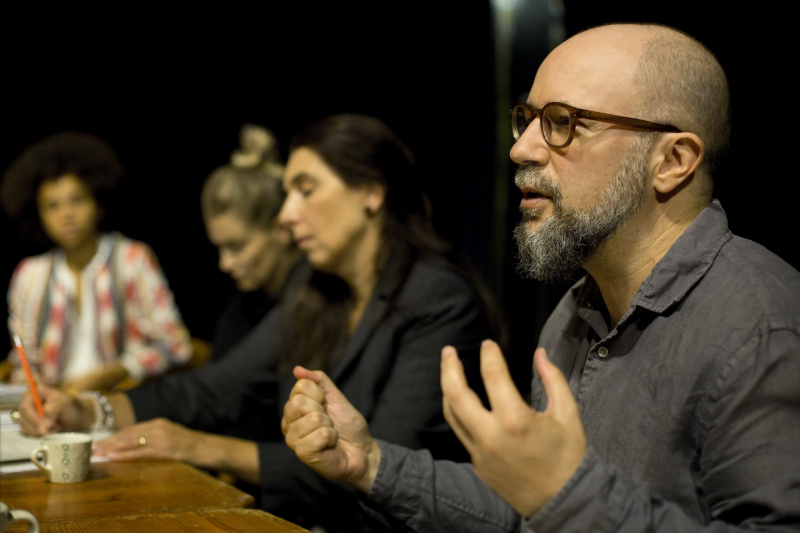 Režisér Dodo Gombár a jeho inscenační tým