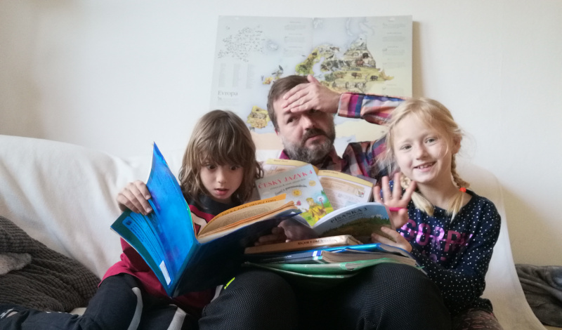 Petr Čagánek se v karanténě vrátil k původnímu povolání pedagoga