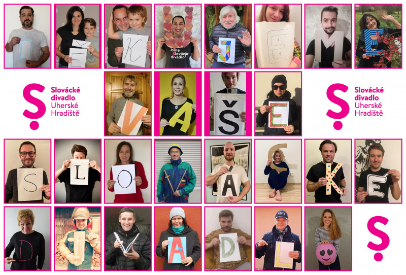 Divadelníci poděkovali zdravotníkům za jejich práci Divadelníci poděkovali zdravotníkům za jejich práci