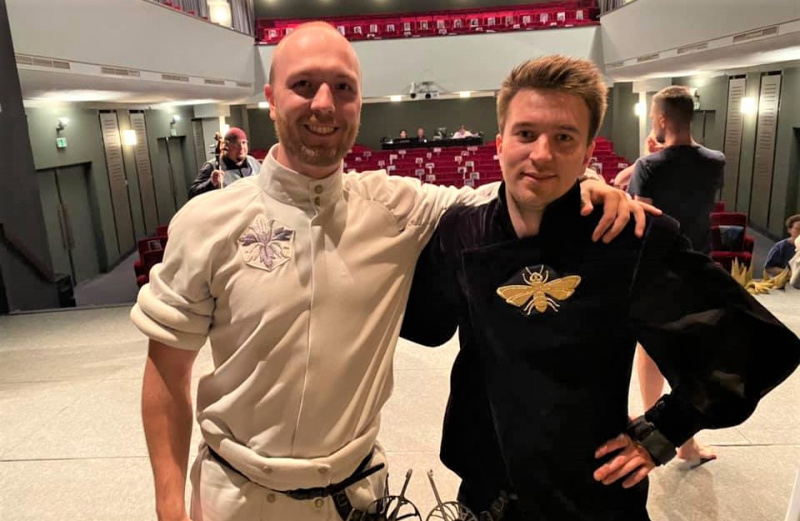 František Maňák (vlevo) s Romeem Pavlem Šupinou František Maňák (vlevo) s Romeem Pavlem Šupinou