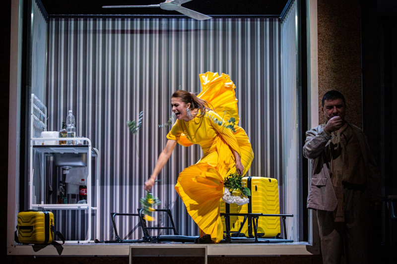 Pavlína Hejcmanová v roli Blanche Dubois