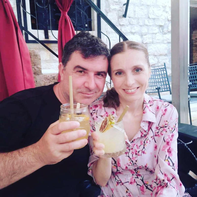 Zdeněk Trčálek a jeho manželka Marcela 