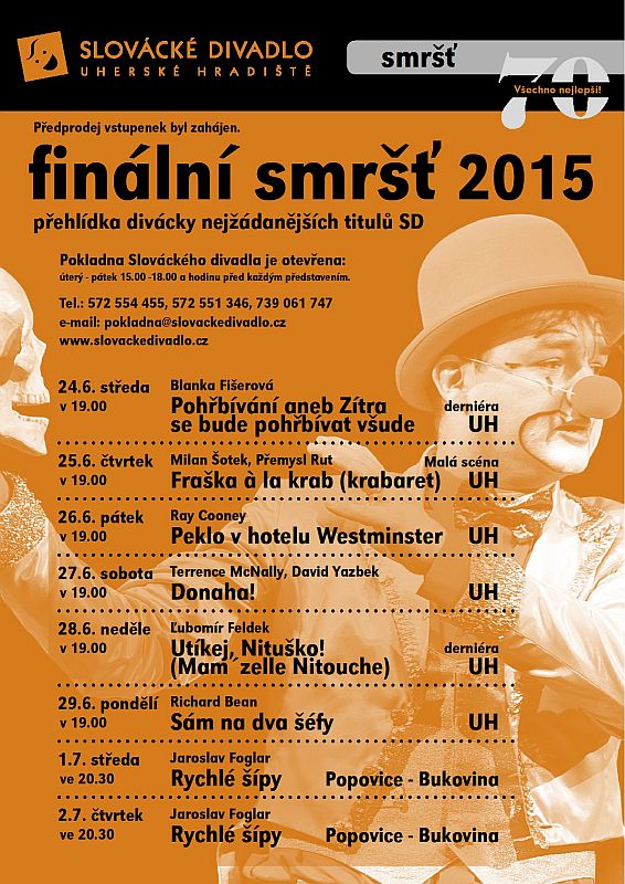 Finální smršť 2015, plakát