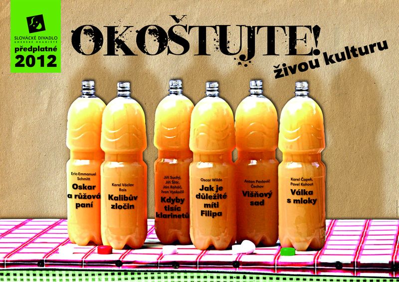 Předplatné 2012, plakát - Eva Jiřikovská©2010, foto Jan Karásek