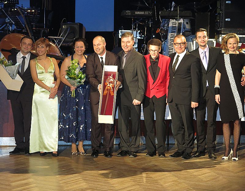 Téměř všichni, kteří získali cenu Slovácký Oskar 2014 - foto Věra Káčerová