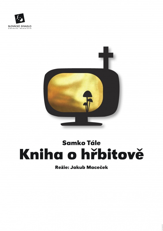 Kniha o hřbitově, plakát - Eva Jiřikovská©2016