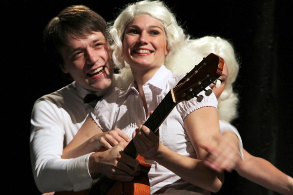 z inscenace Triumf citovosti - foto Petra Bučková