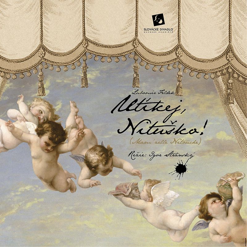 Utíkej, Nituško!(Mam´zelle Nitouche), plakát - Eva Jiřikovská©2014