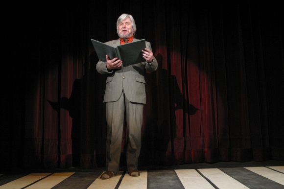 Jako Recitátor v muzikálu Kytice, foto Miroslav Potyka