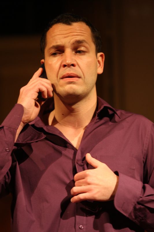 Jiří Hejcman jako Eric Swan v komedii Nájemníci - foto Jan Karásek