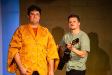 Volný večer_Daniel Gajdoš (vlevo) s kolegou Tomášem Žilinským_foto: Kuba Jíra