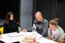SD_Tramvaj do stanice Touha_ zahajovací zkouška_Petra Kučerová_Jiří Hejcman_ Pavlína Hejmanová